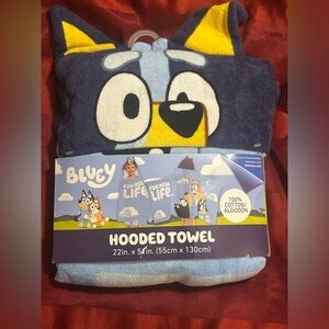 Bluey Hooded Towel